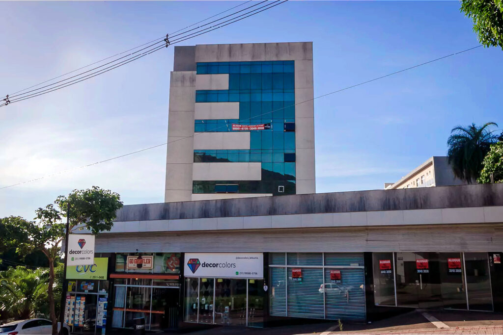 Lojas do centro comercial Evidence